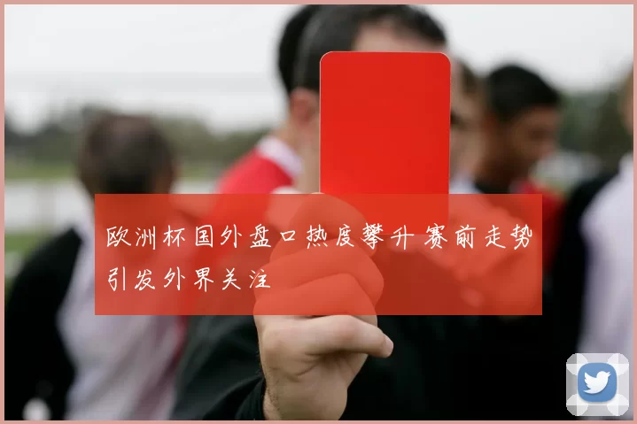 欧洲杯国外盘口热度攀升 赛前走势引发外界关注