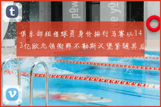 俱乐部租借球员身价排行马赛以143亿欧元领衔那不勒斯汉堡紧随其后