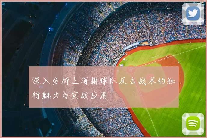 深入分析上海排球队反击战术的独特魅力与实战应用