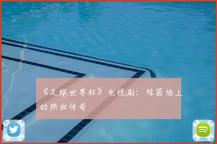 《足球世界杯》电视剧：绿茵场上的热血传奇